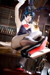 [Cosplay] 九柒喵 蔚蓝档案 龙华妃咲 兔女郎 [59P-613MB]