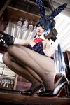 [Cosplay] 九柒喵 蔚蓝档案 龙华妃咲 兔女郎 [59P-613MB]