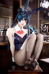 [Cosplay] 九柒喵 蔚蓝档案 龙华妃咲 兔女郎 [59P-613MB]