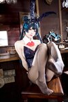 [Cosplay] 九柒喵 蔚蓝档案 龙华妃咲 兔女郎 [59P-613MB]