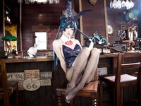 [Cosplay] 九柒喵 蔚蓝档案 龙华妃咲 兔女郎 [59P-613MB]