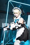 [Cosplay] 三無人型 飞鸟马时兔女郎战斗服 [60P-389MB]