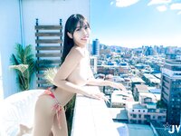 [JVID] WenHsin 玟妡 - 濕身陽台戲水夏日多巴胺????超小片比基尼????羊入虎口不吃對不起自己????