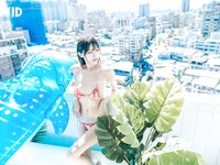 [JVID] WenHsin 玟妡 - 濕身陽台戲水夏日多巴胺????超小片比基尼????羊入虎口不吃對不起自己????