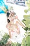 [JVID] WenHsin 玟妡 - 濕身陽台戲水夏日多巴胺????超小片比基尼????羊入虎口不吃對不起自己????
