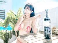 [JVID] WenHsin 玟妡 - 濕身陽台戲水夏日多巴胺????超小片比基尼????羊入虎口不吃對不起自己????