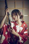 [Cosplay] Leader Bai Yizi 萌妹白易子教主 - Kimono 1 和服1