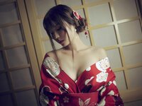 [Cosplay] Leader Bai Yizi 萌妹白易子教主 - Kimono 1 和服1