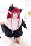 [Cosplay] 九柒喵 更衣人偶坠入爱河 魅魔利兹 [39P-140MB]
