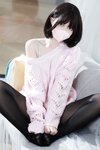 [Cosplay] 洛桑w伊梓 升玖老师毛衣 [40P-202MB]