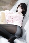 [Cosplay] 洛桑w伊梓 升玖老师毛衣 [40P-202MB]