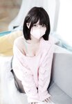 [Cosplay] 洛桑w伊梓 升玖老师毛衣 [40P-202MB]
