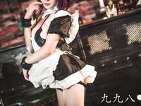 [Cosplay] 九九八吖 FGO 酒吞女仆 [70P-0.98GB]