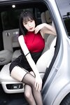 [XR] Lin Xing Lan (林星阑) - 秀人网模特 红衣黑丝