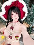 [Cosplay] Yiko湿润兔 2025年12月作品 魔法圣诞星 [128P2V-2.41GB]