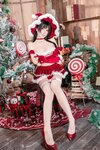 [Cosplay] Yiko湿润兔 2025年12月作品 魔法圣诞星 [128P2V-2.41GB]