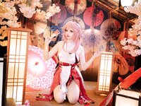 [Cosplay] 雪晴Astra 原神 八重神子 [60P2V-1.67GB]