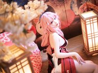 [Cosplay] 雪晴Astra 原神 八重神子 [60P2V-1.67GB]