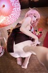 [Cosplay] 雪晴Astra 原神 八重神子 [60P2V-1.67GB]