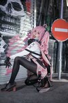 [Cosplay] 您的蛋蛋 交错战线 粉毛卡提娜 [93P-2.18GB]