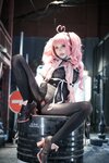 [Cosplay] 您的蛋蛋 交错战线 粉毛卡提娜 [93P-2.18GB]