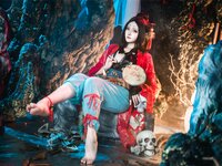 [Cosplay] Natsuko夏夏子 黑神话悟空 萍萍 [76P-651MB]
