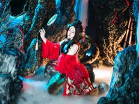 [Cosplay] Natsuko夏夏子 黑神话悟空 萍萍 [76P-651MB]