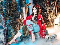 [Cosplay] Natsuko夏夏子 黑神话悟空 萍萍 [76P-651MB]
