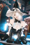 [Cosplay] 屿鱼 尼尔：机械纪元 2B 万圣女巫同人 [70P-596MB]