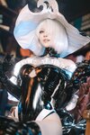 [Cosplay] 屿鱼 尼尔：机械纪元 2B 万圣女巫同人 [70P-596MB]