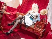 [Cosplay] 是一只熊仔吗 &小容仔咕咕咕w FGO 冲田总司 魔神冲田 双人捆绑 [54P-352MB]