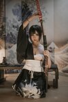 [Cosplay] 您的蛋蛋 黑帮大小姐[38P1V-452.6M]