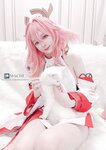 [Cosplay] Machi馬吉 Yae Miko Selfie [7P-10MB]
