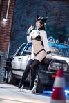 [Cosplay] 屿鱼 碧蓝航线 爱宕赛车服 [114P-1.42GB]