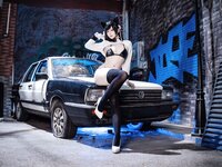 [Cosplay] 屿鱼 碧蓝航线 爱宕赛车服 [114P-1.42GB]