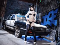 [Cosplay] 屿鱼 碧蓝航线 爱宕赛车服 [114P-1.42GB]