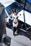 [Cosplay] 屿鱼 碧蓝航线 爱宕赛车服 [114P-1.42GB]