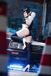 [Cosplay] 屿鱼 碧蓝航线 爱宕赛车服 [114P-1.42GB]
