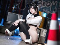 [Cosplay] 屿鱼 碧蓝航线 爱宕赛车服 [114P-1.42GB]