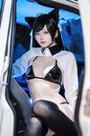 [Cosplay] 屿鱼 碧蓝航线 爱宕赛车服 [114P-1.42GB]