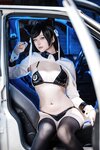 [Cosplay] 屿鱼 碧蓝航线 爱宕赛车服 [114P-1.42GB]