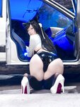 [Cosplay] 屿鱼 碧蓝航线 爱宕赛车服 [114P-1.42GB]