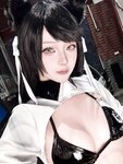 [Cosplay] 屿鱼 碧蓝航线 爱宕赛车服 [114P-1.42GB]