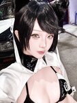 [Cosplay] 屿鱼 碧蓝航线 爱宕赛车服 [114P-1.42GB]