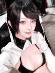 [Cosplay] 屿鱼 碧蓝航线 爱宕赛车服 [114P-1.42GB]