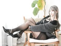 [Cosplay] Machi馬吉 2023.08 黑絲+私人內衣 [43P-45MB]