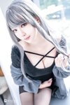 [Cosplay] Machi馬吉 2023.08 黑絲+私人內衣 [43P-45MB]