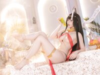 [Cosplay] 屿鱼 碧蓝航线 能代 赤纱浴影 [80P-472MB]