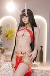 [Cosplay] 屿鱼 碧蓝航线 能代 赤纱浴影 [80P-472MB]