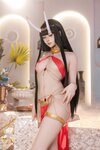 [Cosplay] 屿鱼 碧蓝航线 能代 赤纱浴影 [80P-472MB]